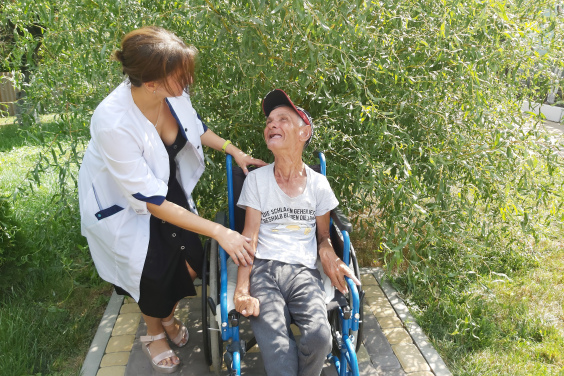 У КУ Богодухівський геріатричний пансіонат проведено внутрішню оцінку якості надання соціальних послуг у 2021 році